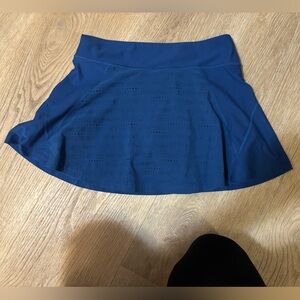 Under Armour Women's Royal Blue Athletic Skort with Built-In Shorts